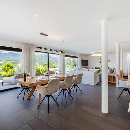 Villa Girandola with private, heated pool Lugano Esterno foto