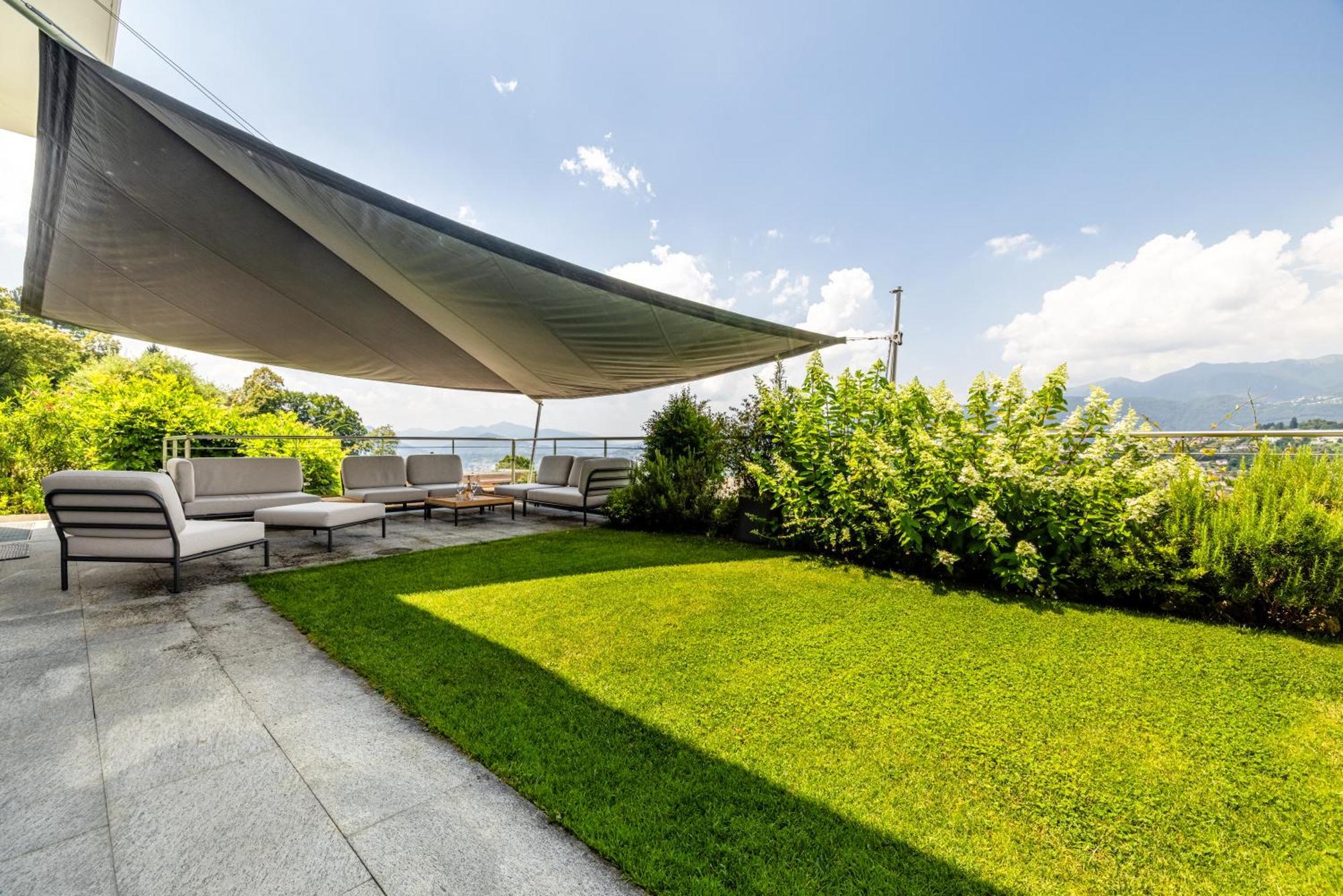 Villa Girandola with private, heated pool Lugano Esterno foto