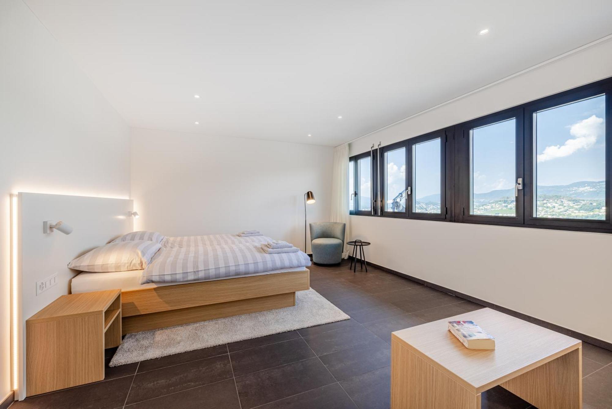 Villa Girandola with private, heated pool Lugano Esterno foto