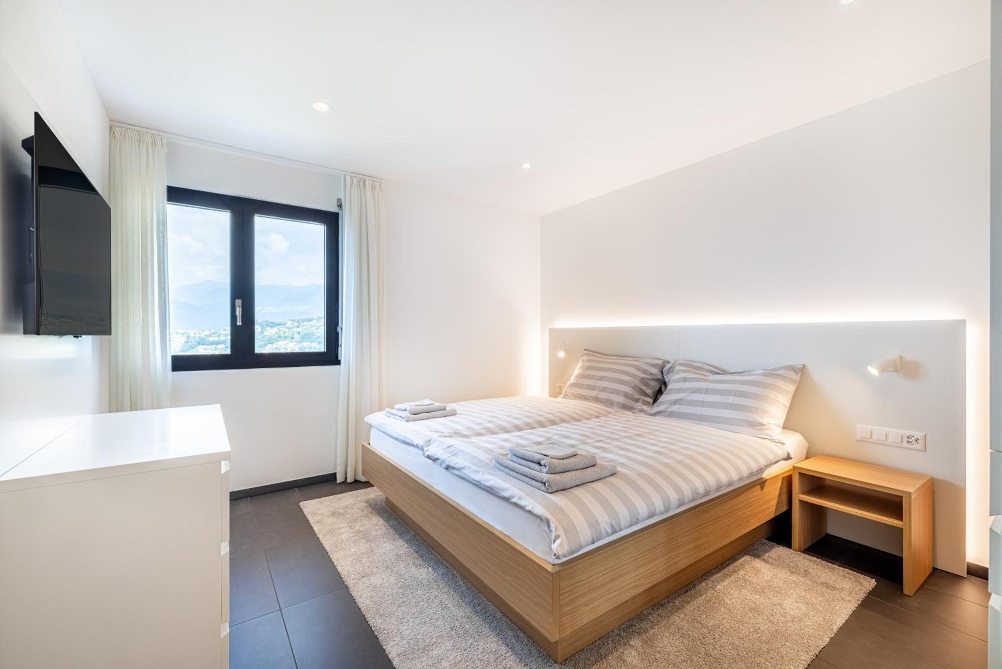 Villa Girandola with private, heated pool Lugano Esterno foto