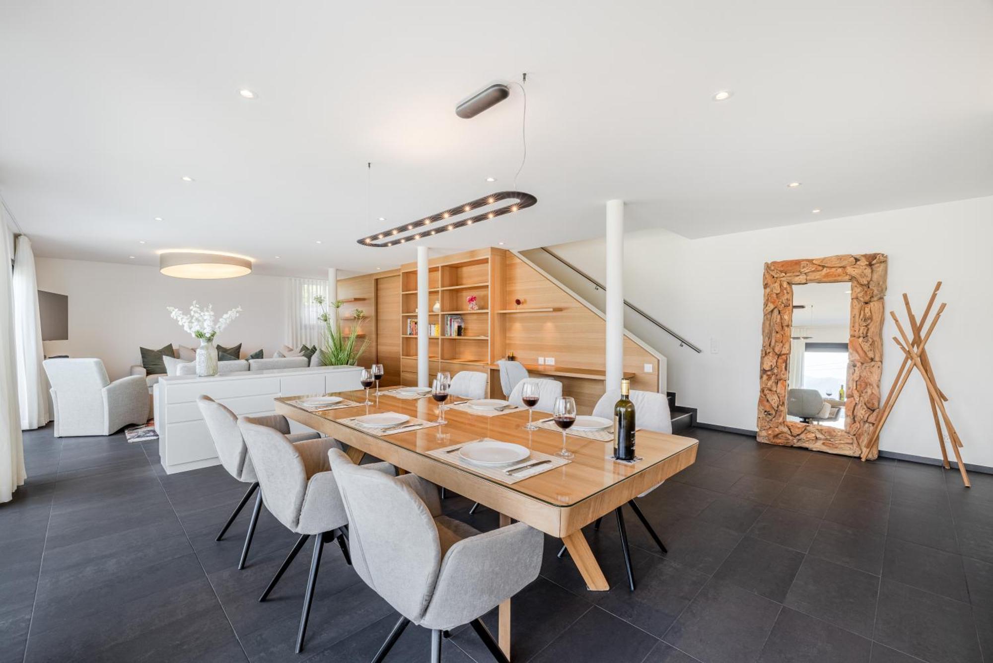 Villa Girandola with private, heated pool Lugano Esterno foto